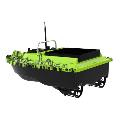 Bateau d'appâtage GPS sans fil, double moteur – image 2