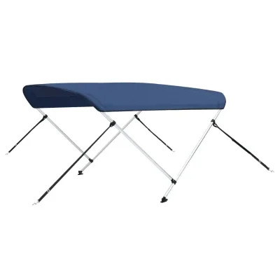 Bimini bleu marine à 2 arceaux, 180 cm – image 2