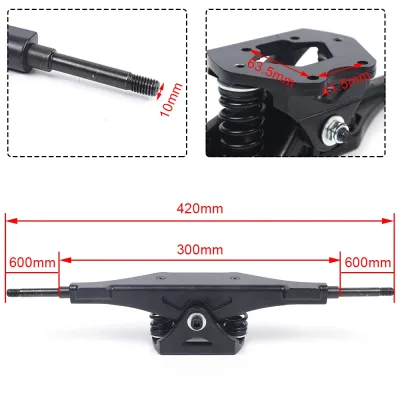 Camion et roues longboard tout-terrain – image 3