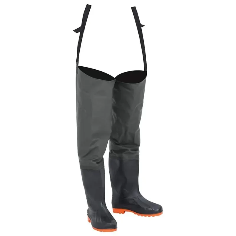 Cuissardes de pêche vertes, taille 39