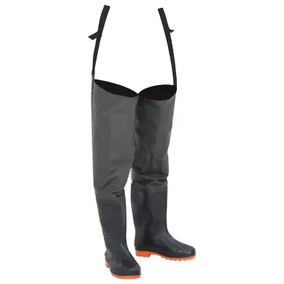 Cuissardes de pêche vertes, taille 39