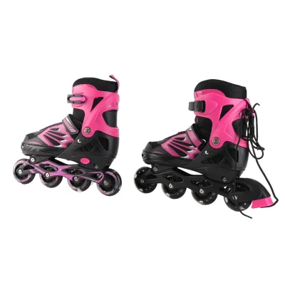 Patins à roulettes lumineux ajustables – image 2