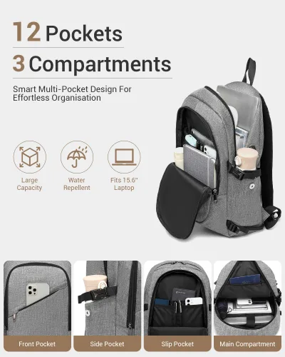 Sac à dos antivol pour ordinateur