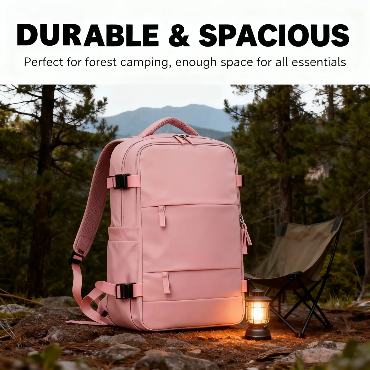Sac à dos de voyage avec poche à chaussures