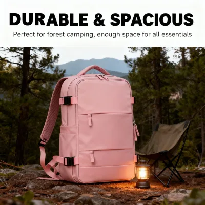 Sac à dos de voyage avec poche à chaussures