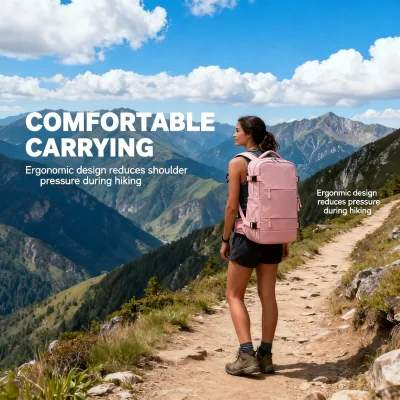 Sac à dos de voyage avec poche à chaussures – image 2