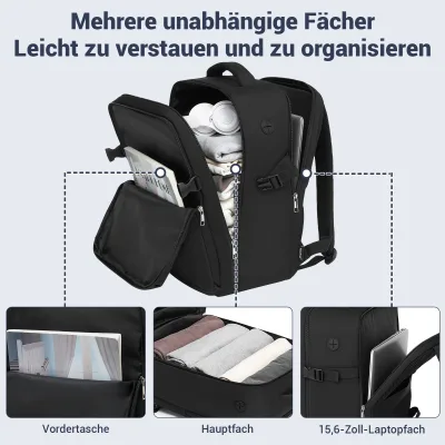Sac à dos de voyage en polyester, 24 L – image 3
