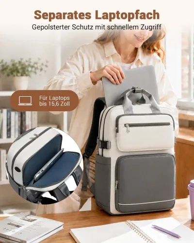Sac à dos ordinateur portable, 20 L – image 3