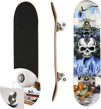 Skateboard complet double bascule – image 2